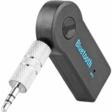 İntora Tüm Cihazlara Uyumlu Bluetooth Aux Araç Kiti Siyah