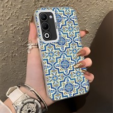 HONTINGA Oppo A5 5g ile Uyumlu Kılıfı Silikon Kenar Sert Arka Düşüme Önleyici Basitlik Anti Düşme Kamera Korumali Klasik Halı Desen Telefon Kılıfı Kadın ve Erkek Için Uygundur K1-0625