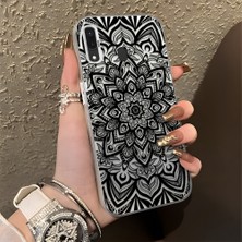 HONTINGA Samsung Galaxy A20 ile Uyumlu Kılıfı Silikon Kenar Sert Arka Düşüme Önleyici Basitlik Anti Düşme Kamera Korumali Iran Halısı Desen Telefon Kılıfı Kadın ve Erkek Için Uygundur K1-0514