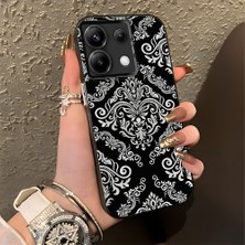 HONTINGA Poco X6 5g ile Uyumlu Kılıfı Silikon Kenar Sert Arka Düşüme Önleyici Basitlik Anti Düşme Kamera Korumali Klasik Halı Desen Telefon Kılıfı Kadın ve Erkek Için Uygundur K1-0625