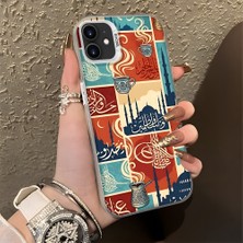 HONTINGA iPhone 12 Mini ile Uyumlu Kılıfı Silikon Kenar Sert Arka Düşüme Önleyici Basitlik Anti Düşme Kamera Korumali Geleneksel Kültür Desen Telefon Kılıfı Kadın ve Erkek Için Uygundur K1-0828