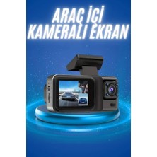 İntora Ekranlı Sürüş Kaydedici Dvr Ön ve Arka Kameralı Full Hd Çözünürlüklü