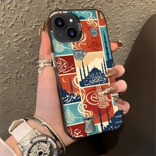 HONTINGA iPhone 13 Mini ile Uyumlu Kılıfı Silikon Kenar Sert Arka Düşüme Önleyici Basitlik Anti Düşme Kamera Korumali Geleneksel Kültür Desen Telefon Kılıfı Kadın ve Erkek Için Uygundur K1-0828