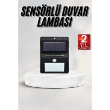 İntora Bahçe Aydınlatması Güneş Enerjili LED Işık Lamba Sensörlü Dekoratif