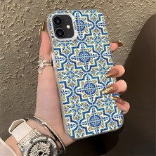 HONTINGA iPhone 12 Mini ile Uyumlu Kılıfı Silikon Kenar Sert Arka Düşüme Önleyici Basitlik Anti Düşme Kamera Korumali Klasik Halı Desen Telefon Kılıfı Kadın ve Erkek Için Uygundur K1-0625