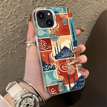 HONTINGA iPhone 13 Mini ile Uyumlu Kılıfı Silikon Kenar Sert Arka Düşüme Önleyici Basitlik Anti Düşme Kamera Korumali Geleneksel Kültür Desen Telefon Kılıfı Kadın ve Erkek Için Uygundur K1-0828