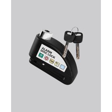 İntora Anti Hırsızlık 110 Db Alarm Disk Fren Kilidi Suya Dayanıklı Çelik Güvenlik Kilidi