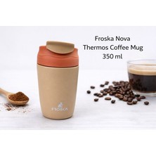 Nova Termos Kahve Bardak 350 ml Paslanmaz Çelik Çift Bariyerli Seyahat Matarası