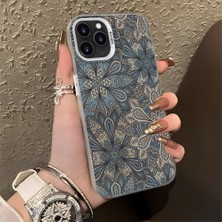 HONTINGA iPhone 11 Pro Max ile Uyumlu Kılıfı Silikon Kenar Sert Arka Düşüme Önleyici Basitlik Anti Düşme Kamera Korumali Vintage Desen Telefon Kılıfı Kadın ve Erkek Için Uygundur K1-0630