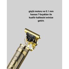 İntora 0.1 mm Hassas Kesim Tıraş Makinesi Şarjlı Metal Gövde