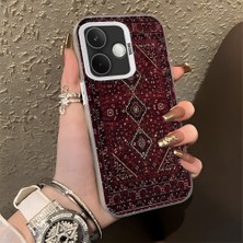 HONTINGA Oppo A5 Pro 5g ile Uyumlu Kılıfı Silikon Kenar Sert Arka Düşüme Önleyici Basitlik Anti Düşme Kamera Korumali Güzel Halı Desen Telefon Kılıfı Kadın ve Erkek Için Uygundur K1-0699