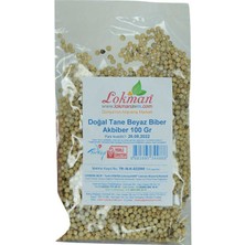 Doğal Tane Akbiber Beyaz Biber Beyaz Karabiber 100 gr Paket - OEM458-9936