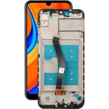 SDT Huawei Y6S  LCD Ekran Dokunmatik Çıtalı (Siyah)