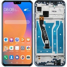 SDT Huawei Y9 2019 LCD Ekran Dokunmatik Çıtalı (Siyah)