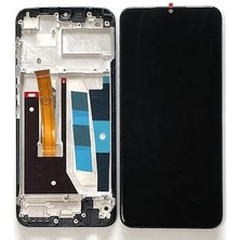 SDT Oppo Realme C11 LCD Ekran Dokunmatik Çıtalı (Siyah)