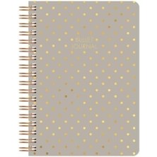 Nacario Noktalı Bullet Journal Pro Defter Kum 17X24