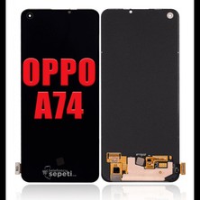 SDT Oppo A74 Ekran Dokunmatik Ekran OLED (Siyah)