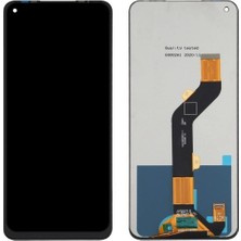 SDT Infinix Hot 10 - Camon 18T LCD Dokunmatik Ekran (Siyah)