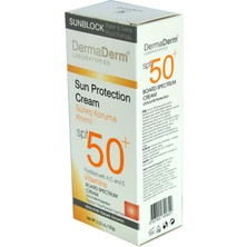 Güneş Koruma Kremi Spf 50+ Faktör Parabensiz Uva/uvb Yüksek Koruma 100 gr - OEM458-9845