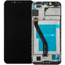 SDT Huawei Y6 2019 Dokunmatik LCD Ekran Çıtalı (Siyah)