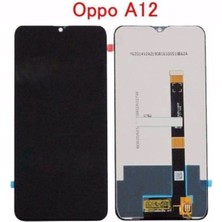 SDT Oppo A12 LCD Ekran Dokunmatik Çıtasız (Siyah)