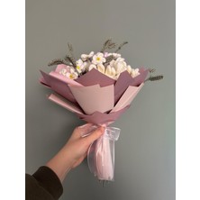 Lavinia Center El Örgüsü Solmayan Papatya Buketi