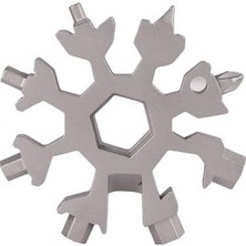 Nacario Çok Fonksiyonlu Paslanmaz Çelik Anahtar Alyan Takımı ve Anahtarlık