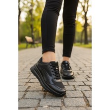 Enoch Kadın Panelli Teknik Saya ve Yüksek Tabanlı Spor Ayakkabı