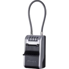 Nacario Yüksek Kapasiteli Anahtar Kilit Kutusu, Kombinasyon Kadran, Çıkarılabilir Kablo