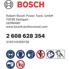 Nacario 2608628354 Aksesuarı Flachstabfraeser 8 Mm, R1 18,3 Mm, D 20,6 Mm, L 32 Mm, G 63,5 mm