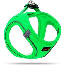 Mestore Tailpetz Air Mesh Köpek Göğüs Tasması Xsmall 32X36 cm Neon Yeşil - Tlzpz-Xs-Nnysl