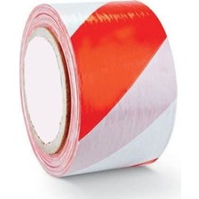 Mestore Emniyet Ikaz Şeridi Kırmızı Beyaz 500 Metre - 9996669900786