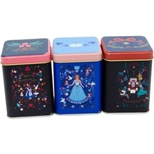 Nacario Kare Metal Saklama Kabı 75X75 3 Lü Set,