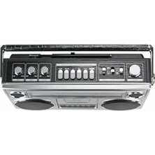 Flagen Retro Büyük Boombox Kaset Çalarlı Radyo Usb/tf & Bluetooth Destekli Taşınabilir Müzik Çalar