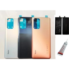 SDT Redmi Note 10 Pro Arka Batarya Kapağı ,batarya ve B7000 Yapıştırıcı (Beyaz)