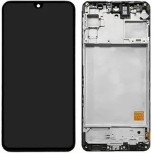 SDT Samsung Galaxy M31S M317 LCD Ekran Dokunmatik Siyah (Çıtalı)