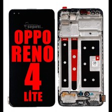 SDT Oppo Reno 4 Lite Dokunmatik Ekran Çıtalı Tft (Siyah)
