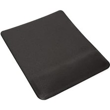 Nacario Siyah Dikdörtgen Bilgisiyar Notebook Bileklik Destekli Ergonomik Optik Mousepad 19X23 cm
