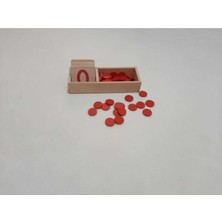 Özgürce Şık Kırmızı Pullu Sayı Kartları, Renkli ve Çekici Tasarım