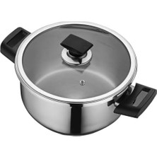 Nacario Solo Düdüklü Tencere 6+4 Litre