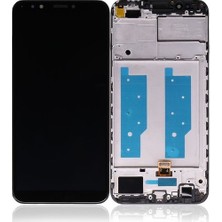 SDT Huawei Y7 2018 LCD Ekran Dokunmatik Çıtalı (Siyah)