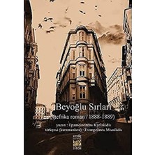 Nacario Beyoğlu Sırları: (Tefrika Roman / 1888-1889)