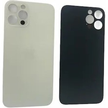 SDT iPhone 12 Pro Arka Pil Kapağı (Cam) Beyaz