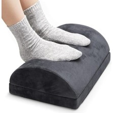 Nacario - Çalışma Masası Altı Için Ergonomik Ayak Desteği, Ofis Koltuğu ve Oyun Koltuğu Için Ayak Yastığı, Ayak Koyma Yeri Taburesi, Rahatlatıcı Yarım Silindir Masa Altı Ayak Minderi Ayaklık