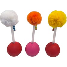 Mestore Dev Hacıyatmaz Kedi Oyuncağı Xxl 33 cm Tüylü Zilli Oyuncak - 13305