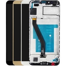SDT Huawei Honor 7A LCD Ekran Dokunmatik Çıtalı (Beyaz)
