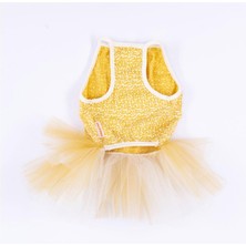 Mestore Pawstar Yellow Polka-Dot L 30 x 33 x 46 cm - 24309-L