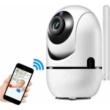 İntora 360° Full Hd Akıllı Kamera Hareket Sensörlü Wifi Kamera Çocuk Güvenlik Kamerası
