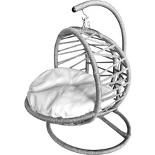 Mestore Karamel Pet Kedi Hamağı Minderli Kedi Salıncağı 40*42 Cm-62 cm Gri - Kv-Kdhmk-Gr