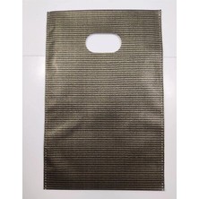 Nacario 13X20 Lüx El Geçme Hediye Poşeti 50'li Siyah